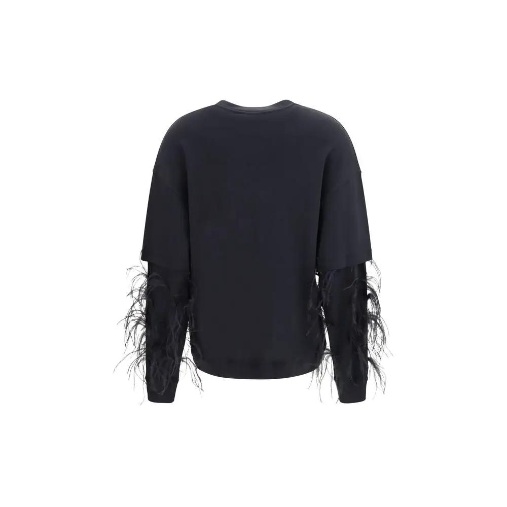 Darkpark Darkpark Black Cotton Sweatshirt