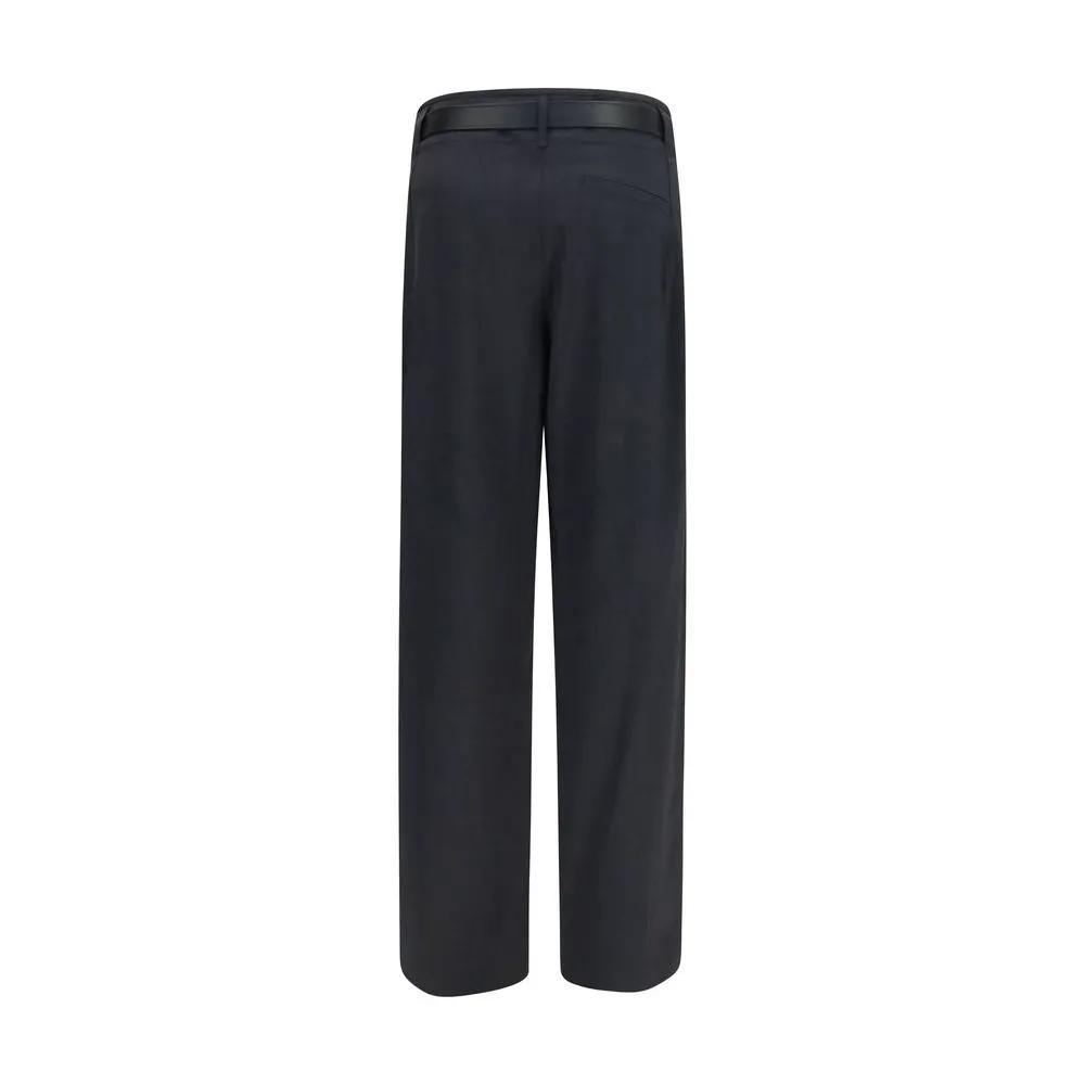 Darkpark Darkpark Gray Polyester Dress Pants