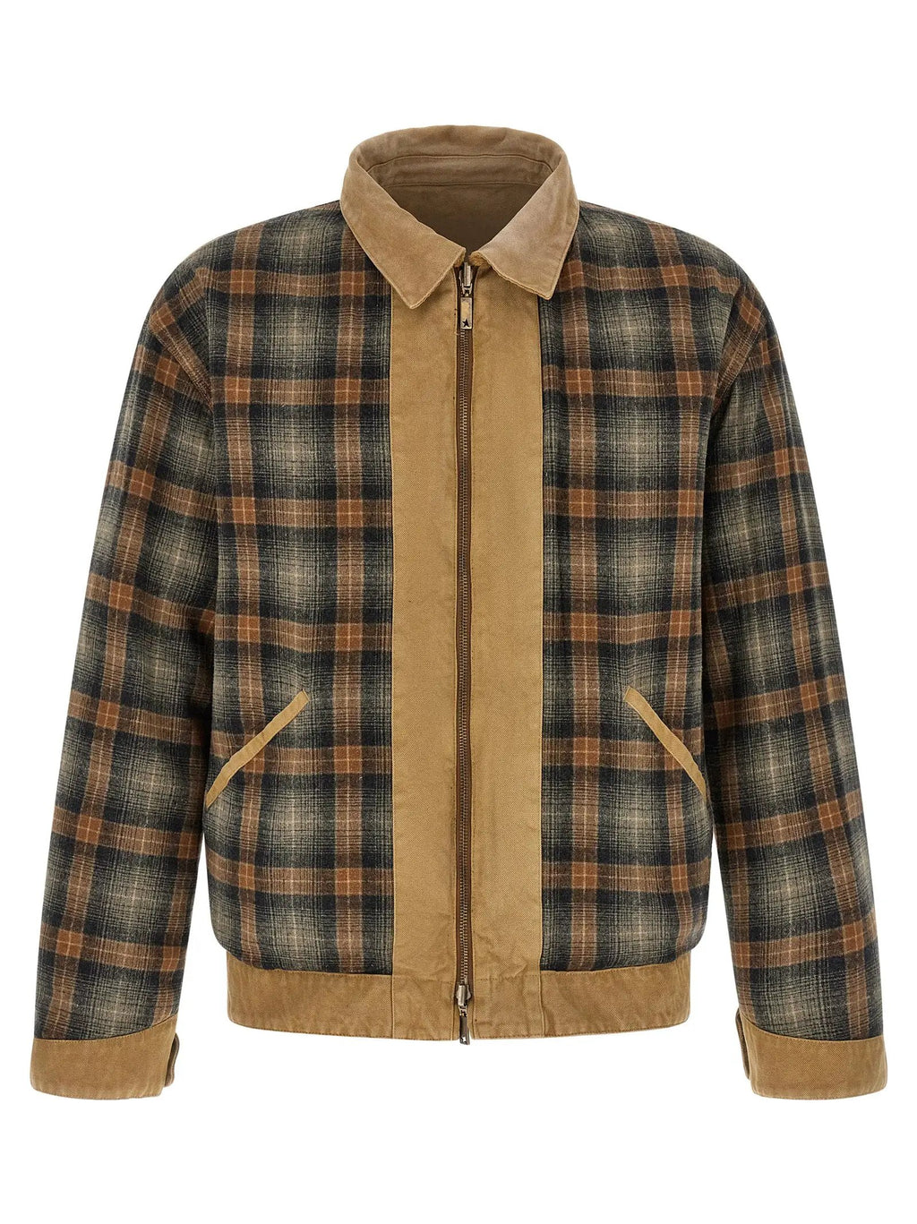 Golden Goose Beige Cotton Shell Jacket