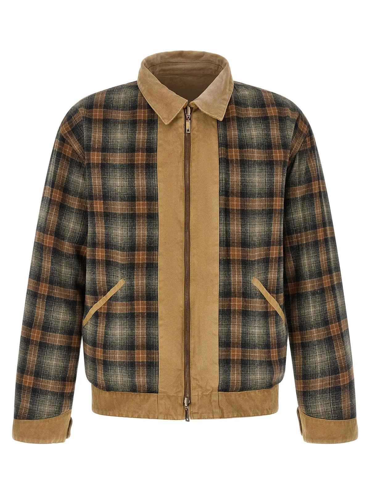 Golden Goose Beige Cotton Shell Jacket