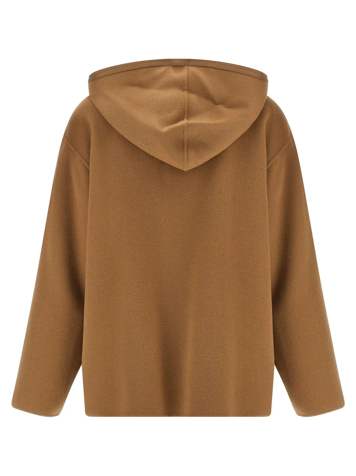 Max Mara Beige Virgin Wool Coat