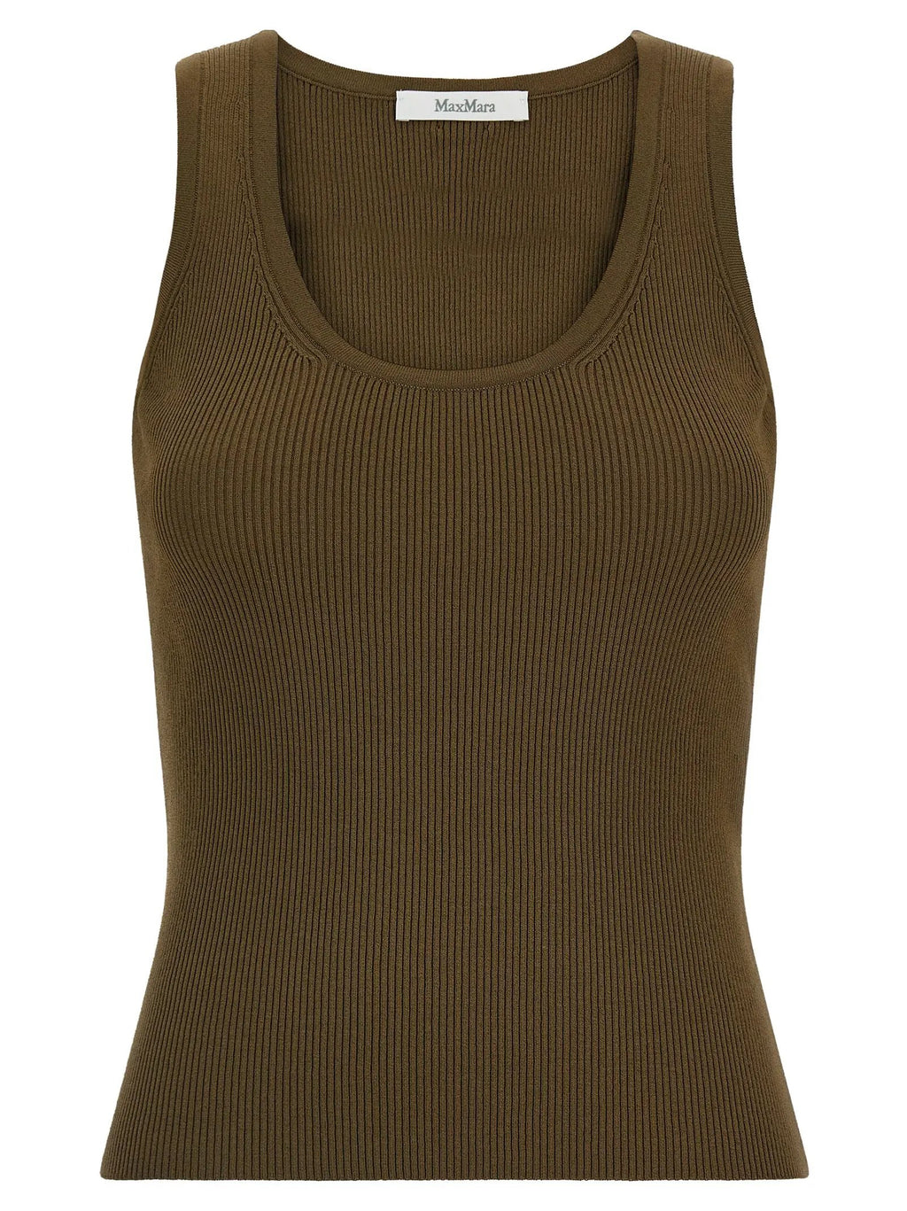 Max Mara Bicolor Viscose Sleeveles T-Shirt