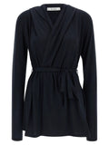 Max Mara Blue Lyocell Cardigan