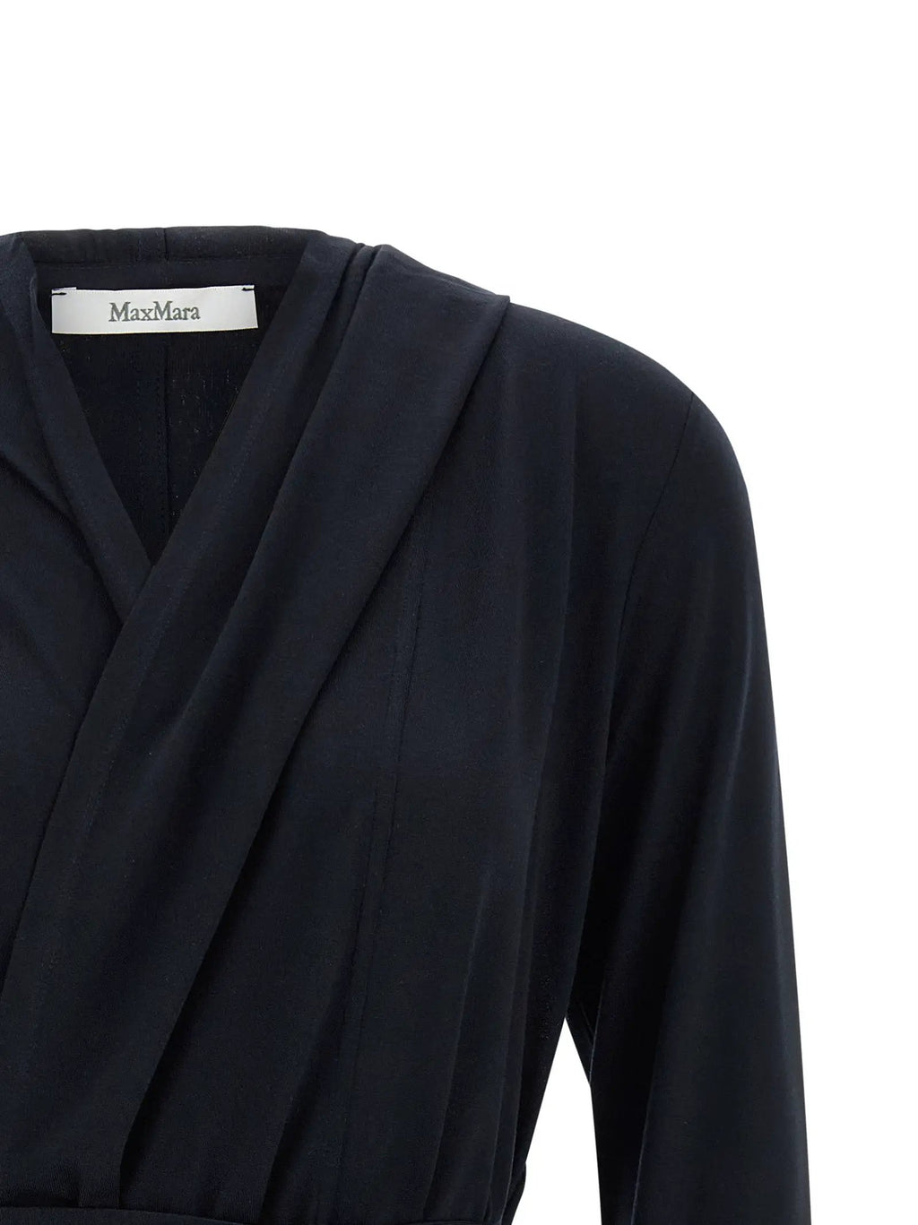 Max Mara Blue Lyocell Cardigan