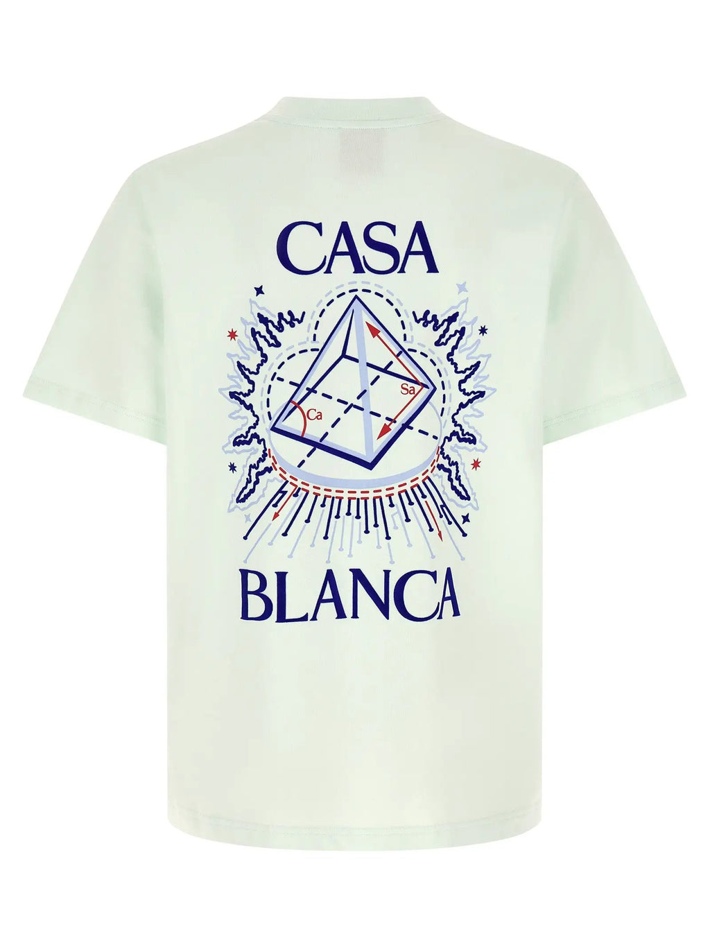 Casablanca Blue Organic Cotton T-Shirt