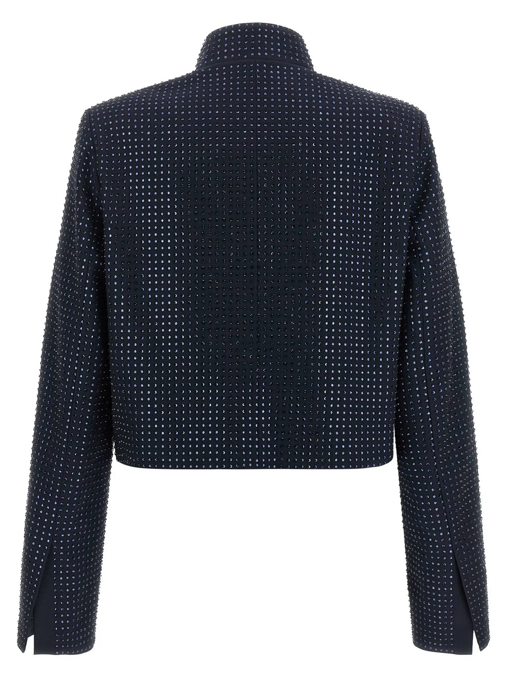 PINKO Blue Polyester Full-Length Jacket