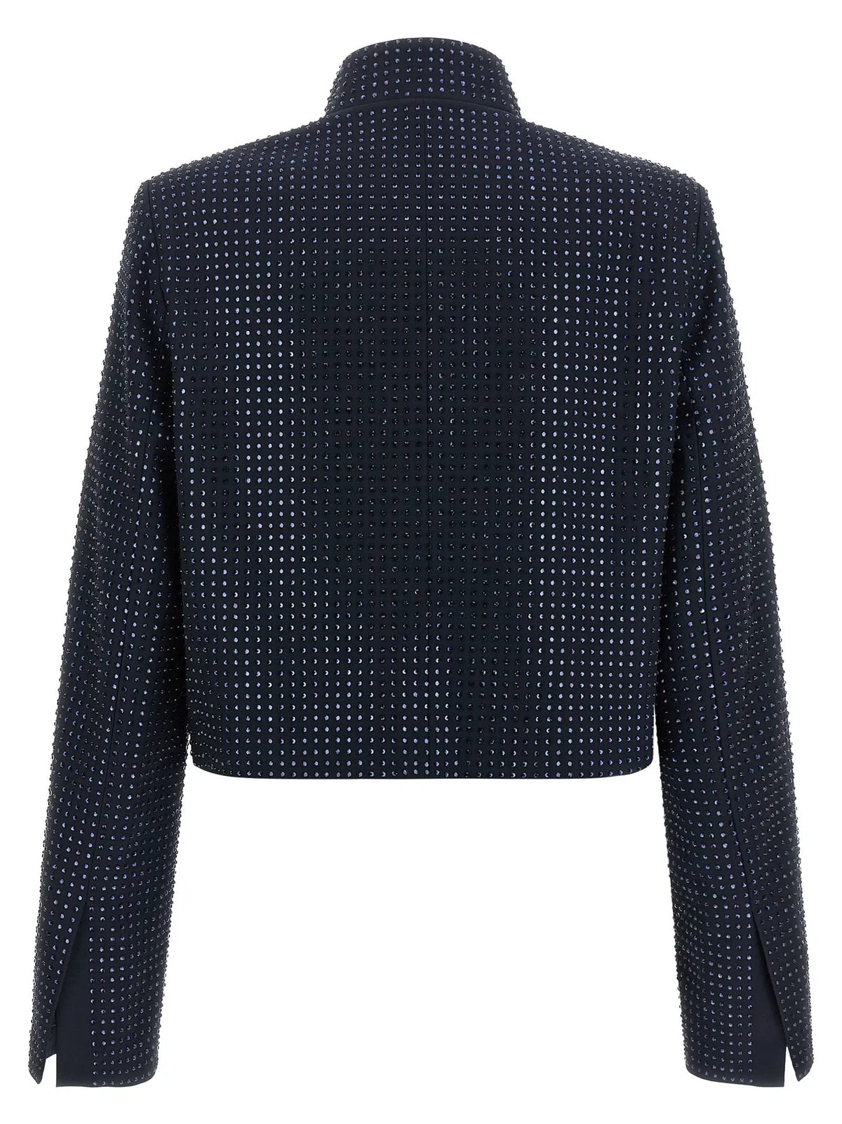 PINKO Blue Polyester Full-Length Jacket