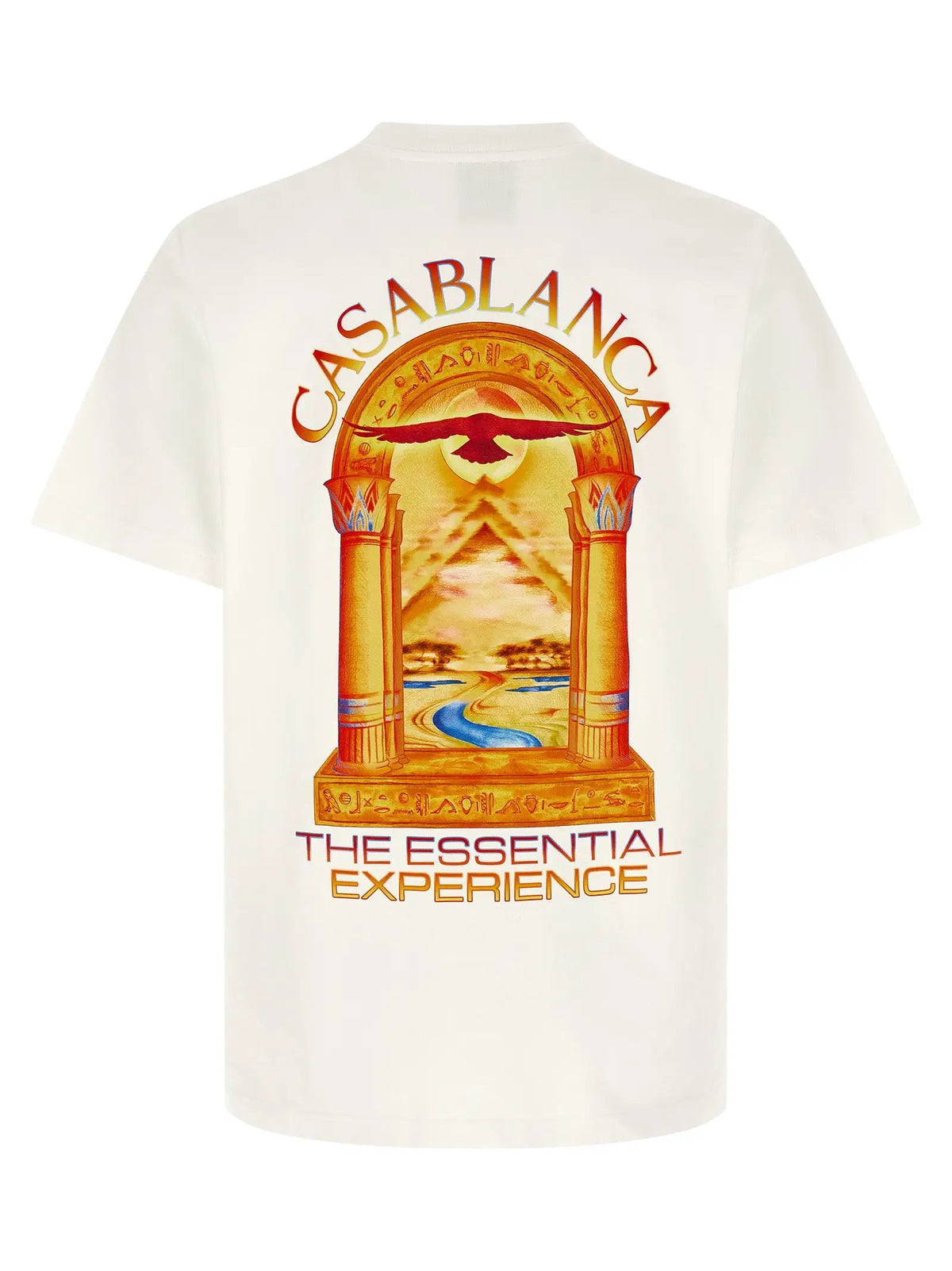 Casablanca White Organic Cotton T-Shirt