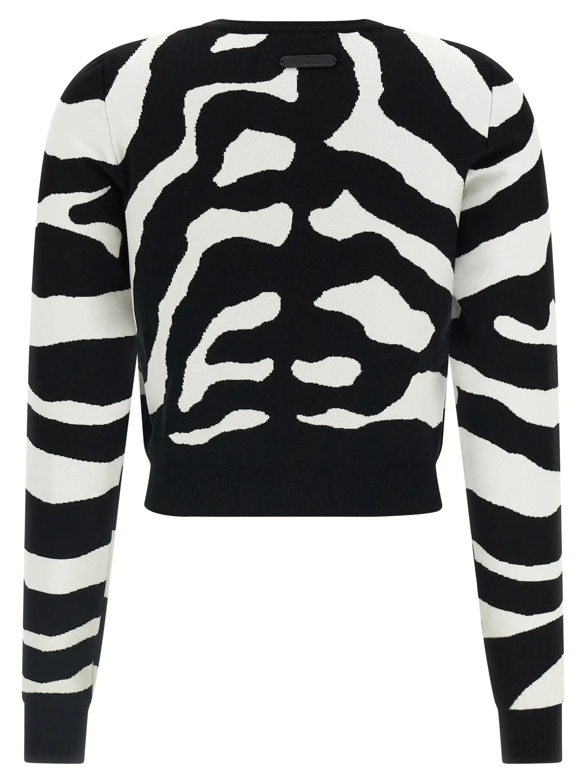 Moschino Black Viscose Cardigan