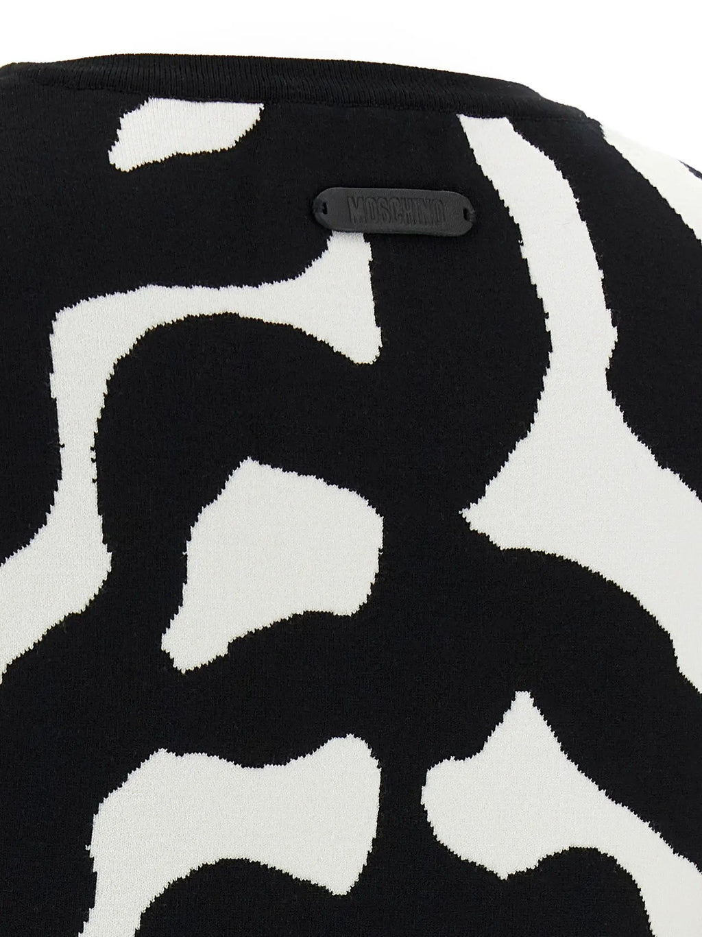 Moschino Black Viscose Cardigan