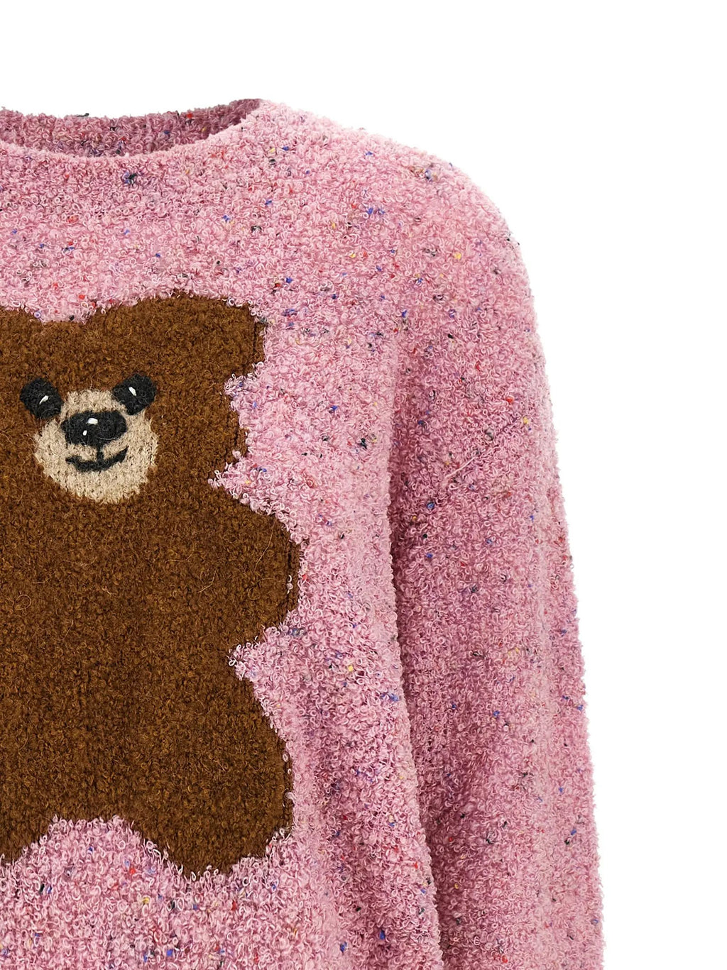 Moschino Multicolor Virgin Wool Cardigan