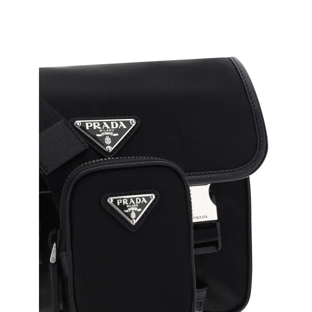Prada Black Polyamide Shoulder Bag