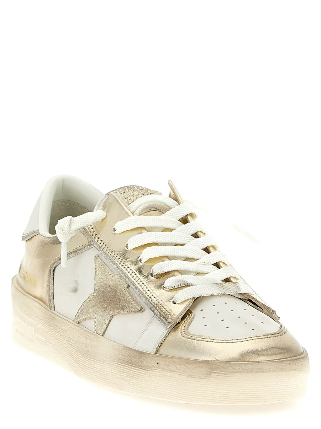Golden Goose Multicolor Leather Low Top Sneakers
