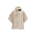 PINKO Beige Polyester Full-Length Jacket