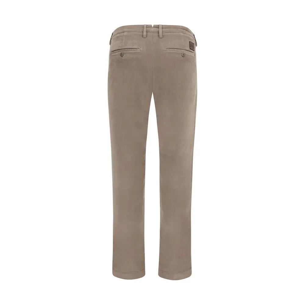 Jacob Cohen Beige Cotton Chino Pants
