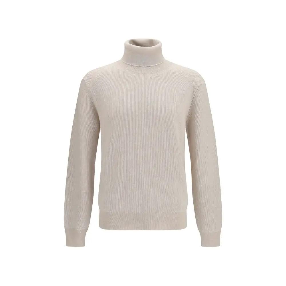 Brioni Brioni Beige Cashmere Turtleneck