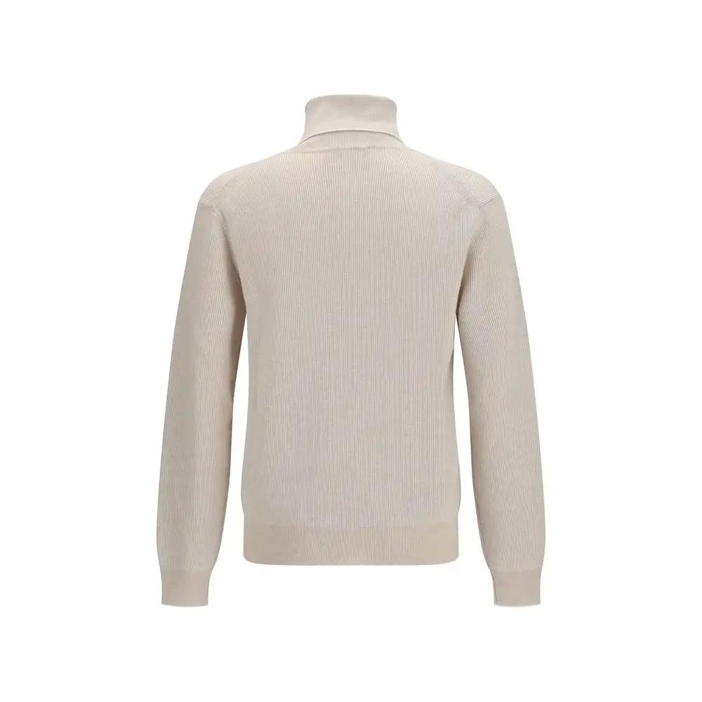 Brioni Brioni Beige Cashmere Turtleneck