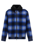 Balenciaga Blue Virgin Wool Bomber