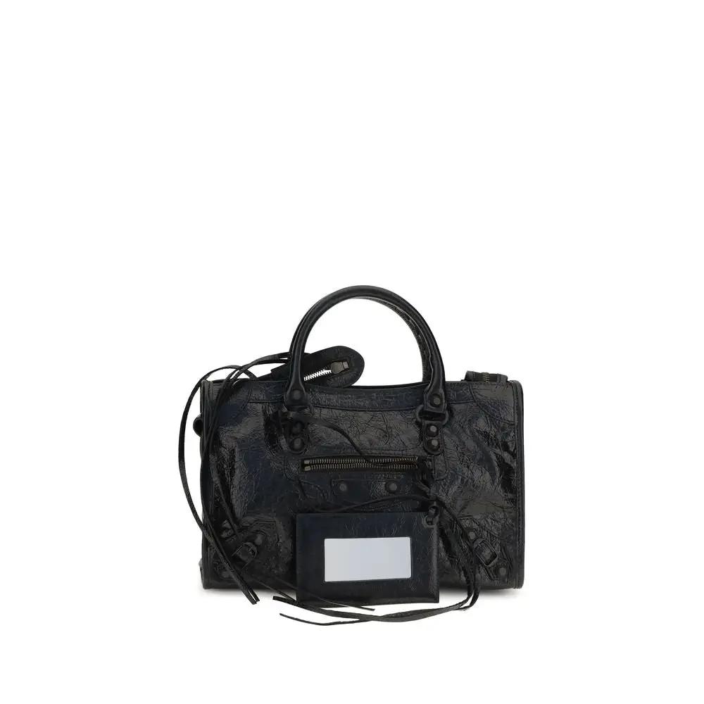 Balenciaga Balenciaga Black Lamb Ovis Aries Handbag