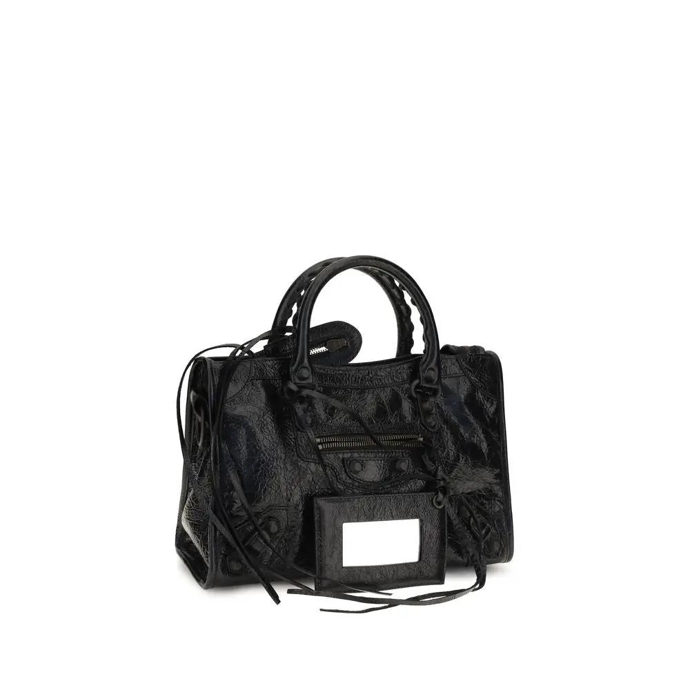 Balenciaga Balenciaga Black Lamb Ovis Aries Handbag