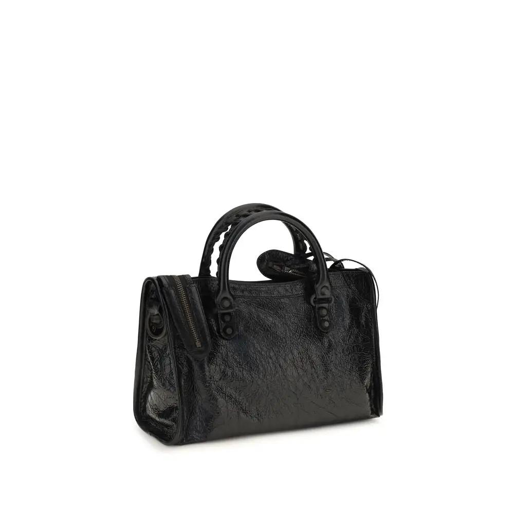 Balenciaga Black Lamb Ovis Aries Handbag