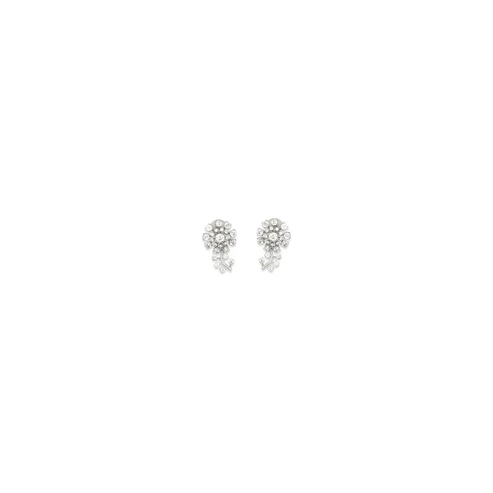 Self-Portrait Silver Brass Earrings