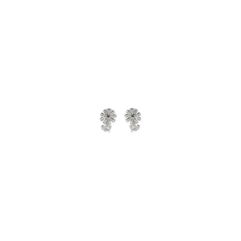 Self-Portrait Silver Brass Earrings