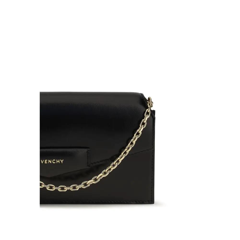 Givenchy Givenchy Black Calf Leather Bos Taurus Wallet