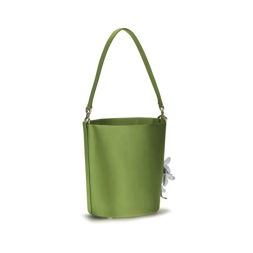 Self-Portrait Bicolor Polyester Backet Bag