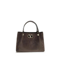 Valentino Garavani Valentino Garavani Brown Calf Leather Bos Taurus Shoulder Bag