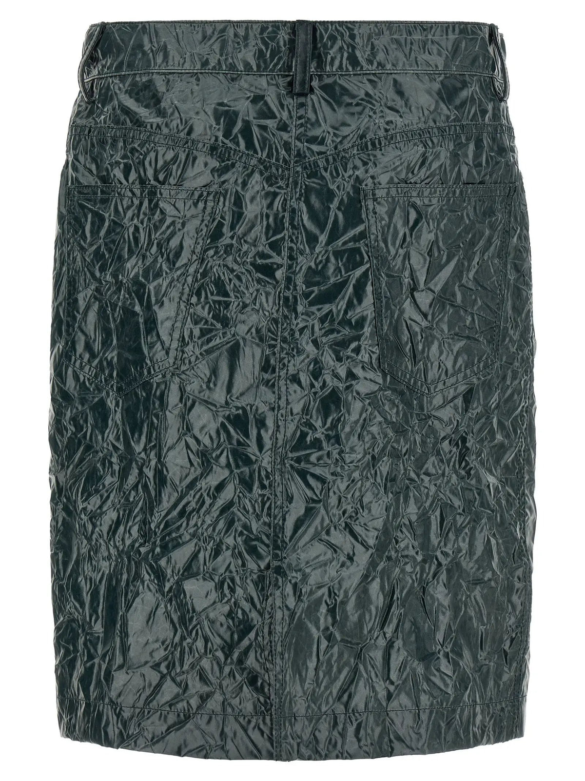 Marni Bicolor Polyester Midi Skirt