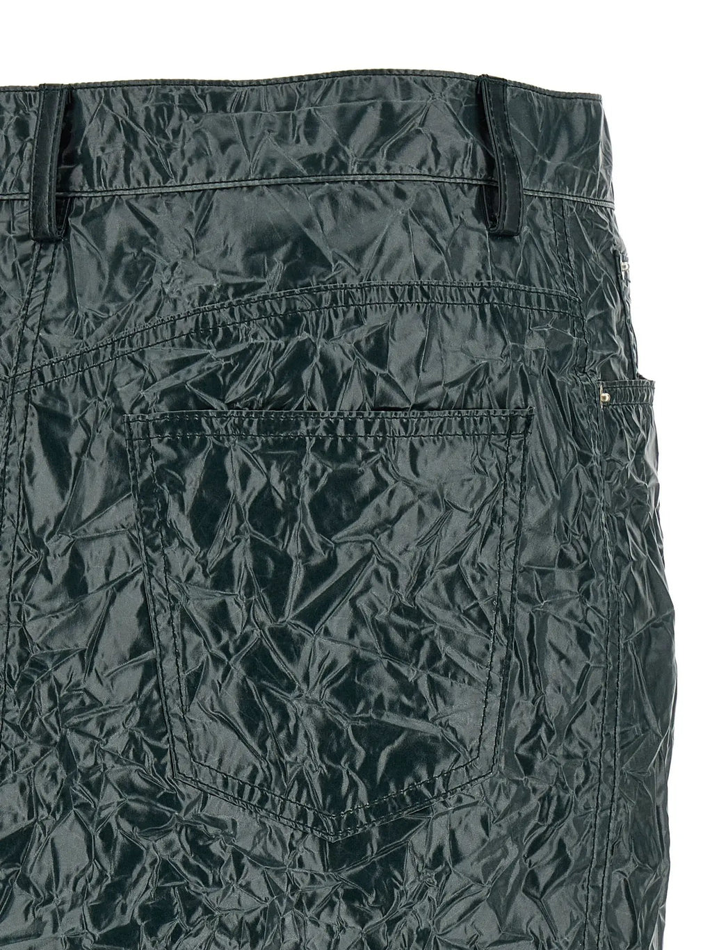Marni Bicolor Polyester Midi Skirt