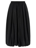 Jupe midi Ciurma en taffetas noir pour femme – Weekend Max Mara