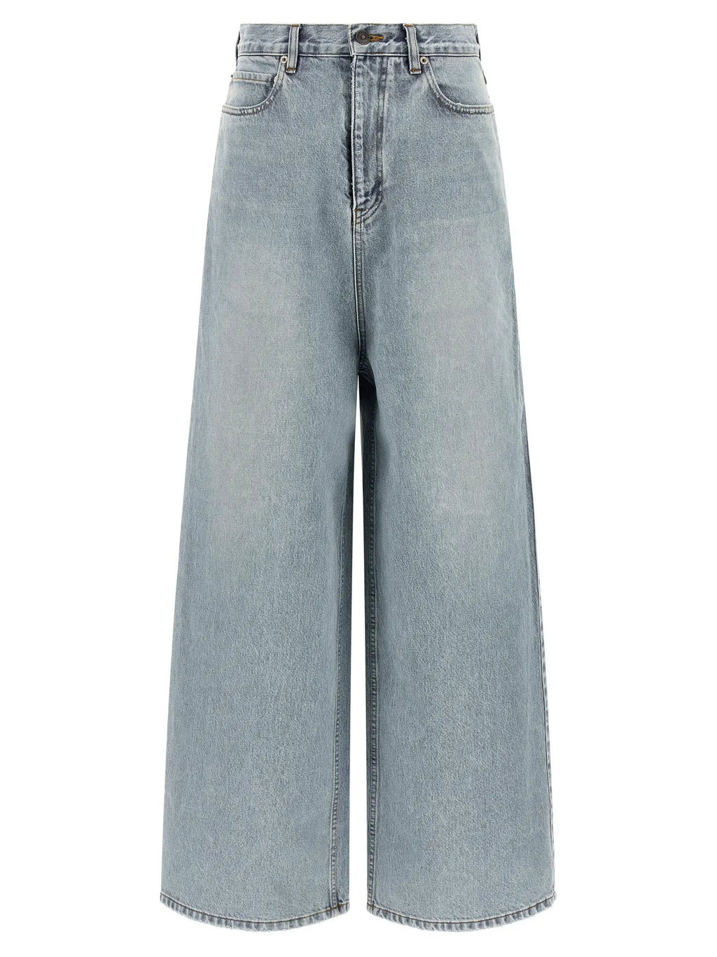 Balenciaga Balenciaga Blue Cotton Relaxed Fit Jeans
