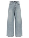 Balenciaga Balenciaga Blue Cotton Relaxed Fit Jeans