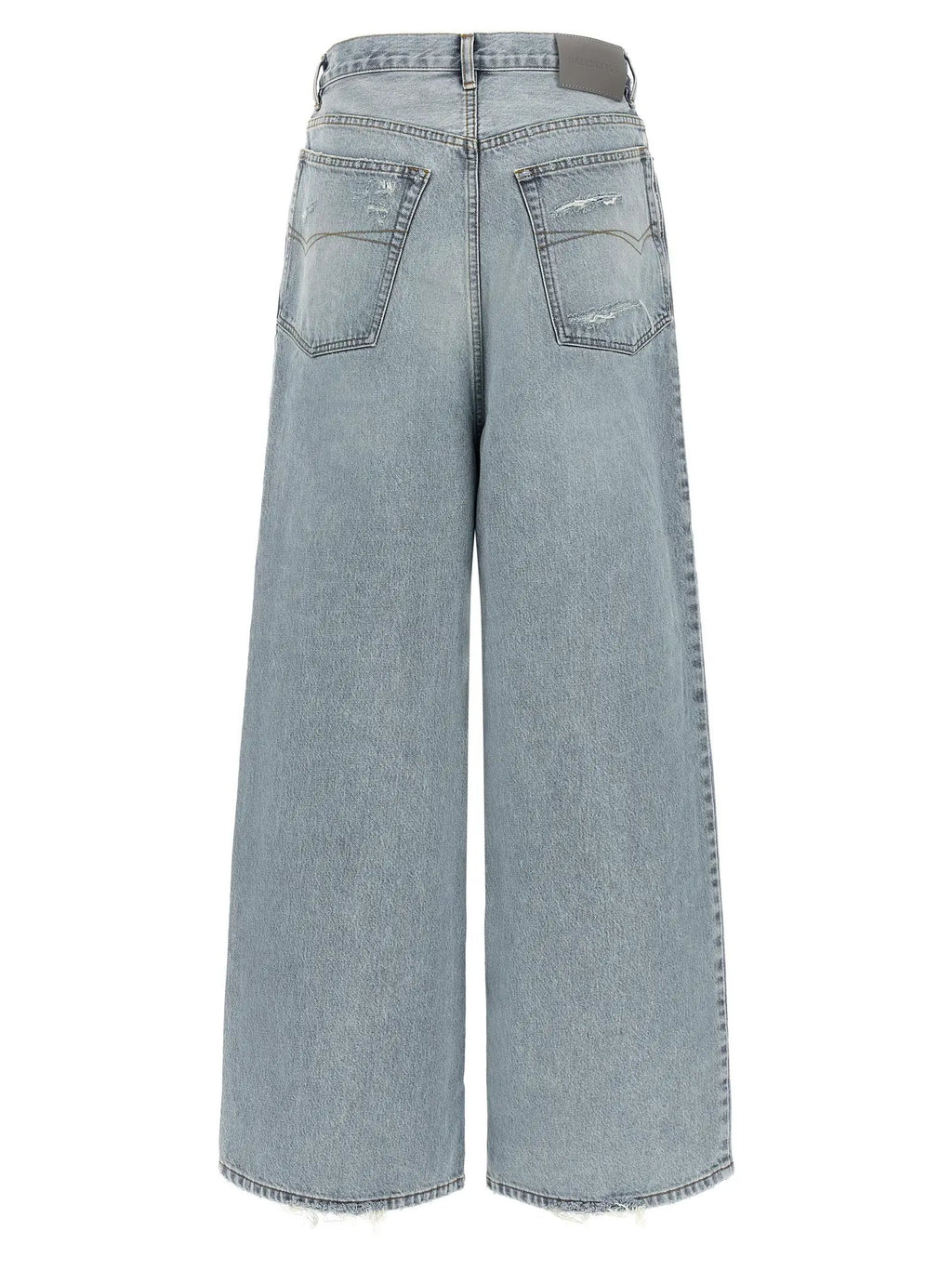 Balenciaga Balenciaga Blue Cotton Relaxed Fit Jeans