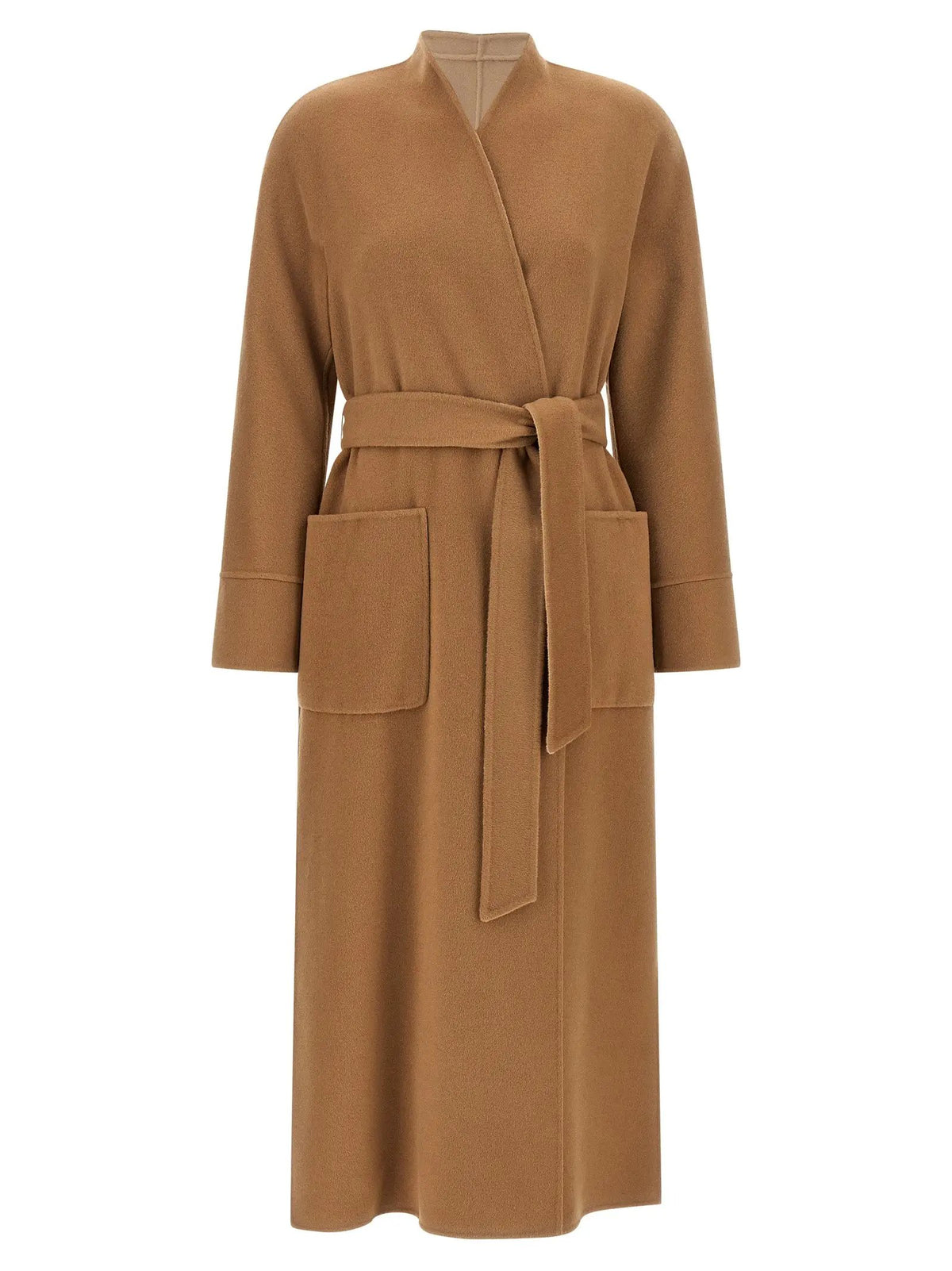 Max Mara Beige Wool Coat