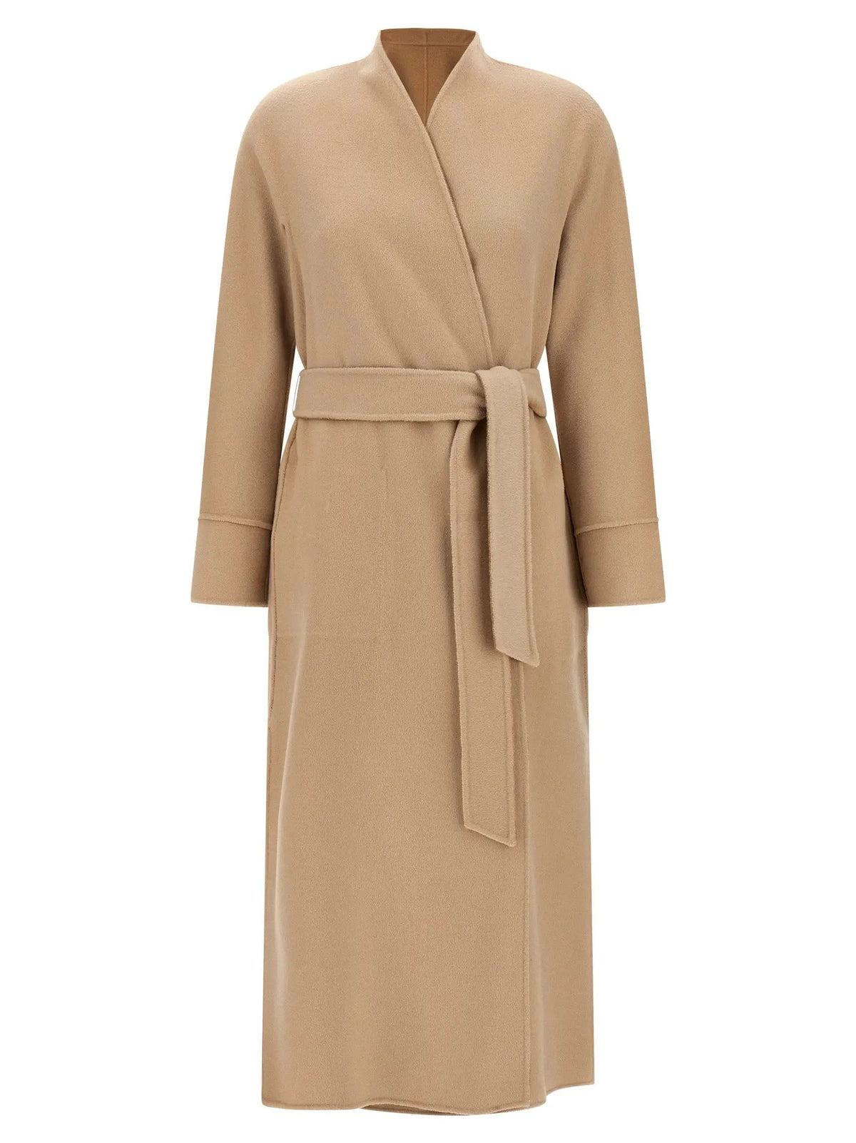 Max Mara Beige Wool Coat