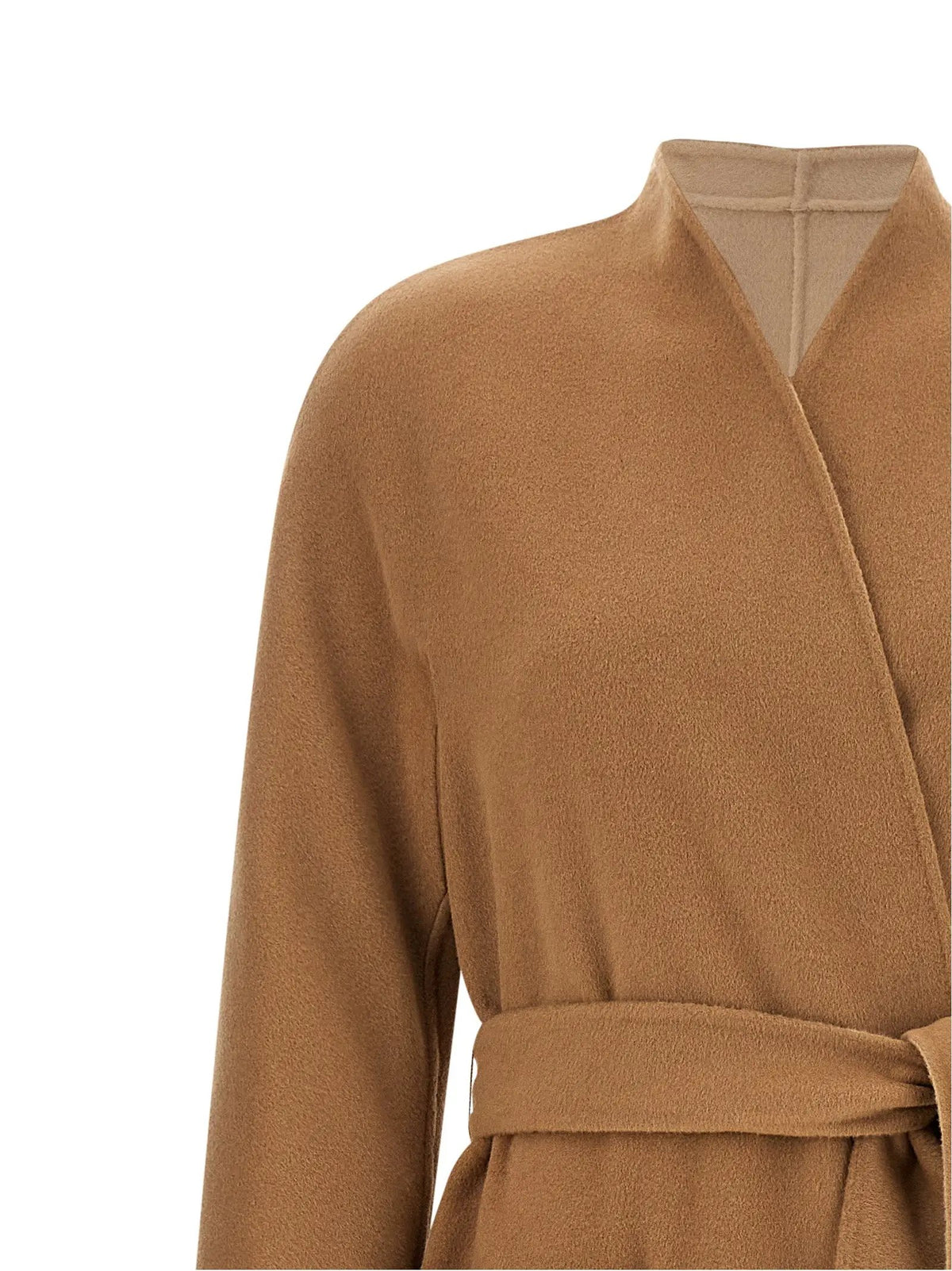 Max Mara Beige Wool Coat