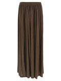 Women's Brown Livrea Lyocell & Silk Maxi Skirt – Max Mara