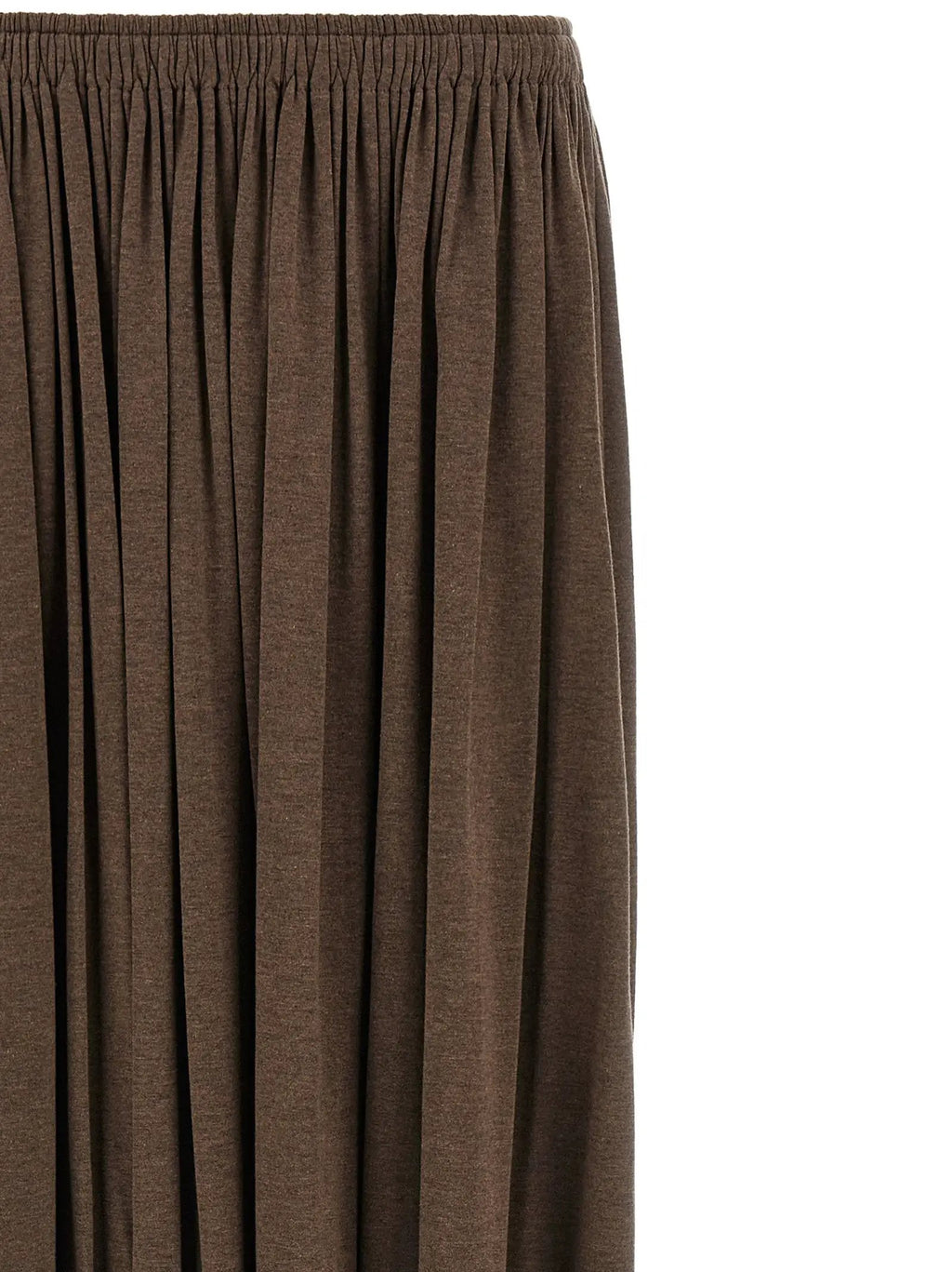 Women's Brown Livrea Lyocell & Silk Maxi Skirt – Max Mara