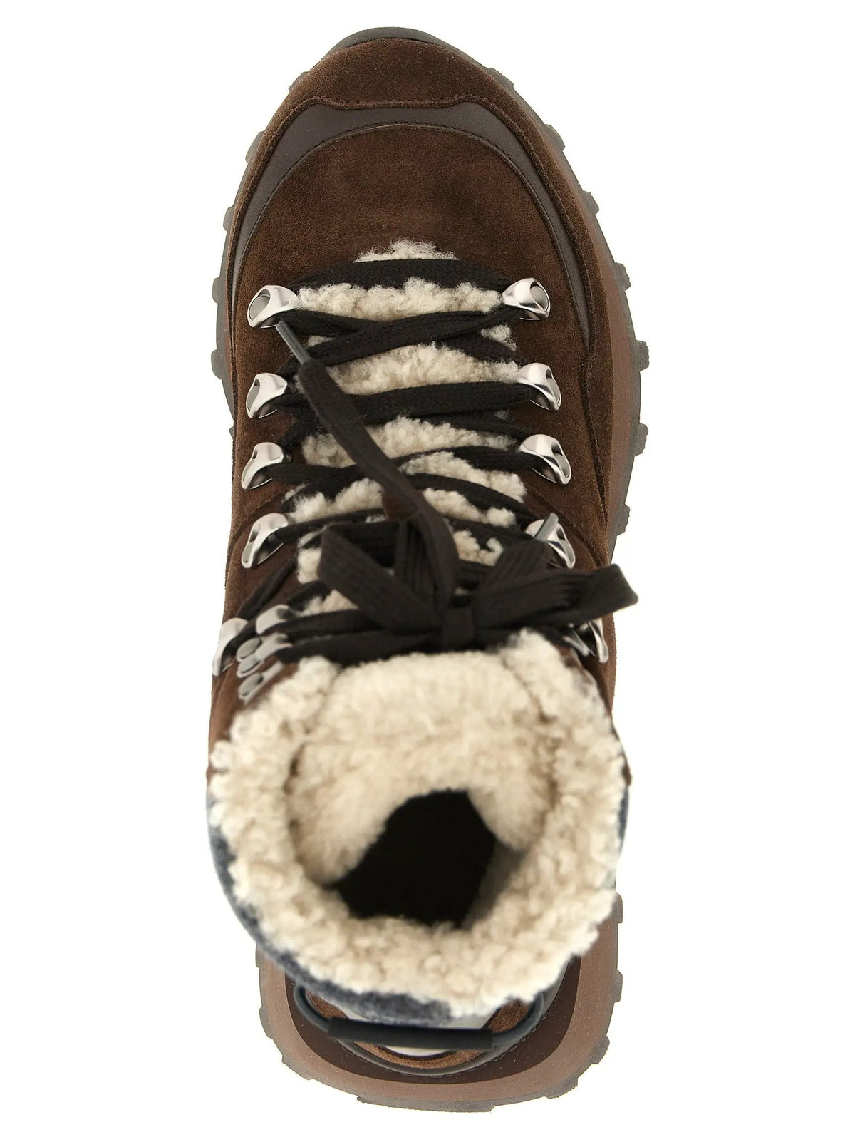 Bottines Brunello Cucinelli en veau marron