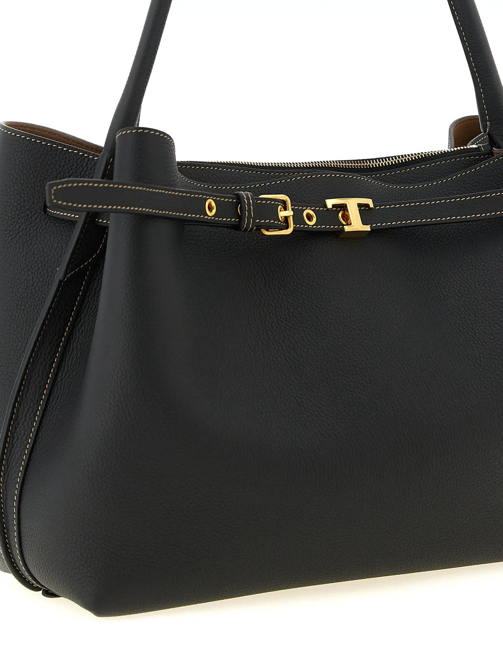 Tod's Black Calfskin Handbag