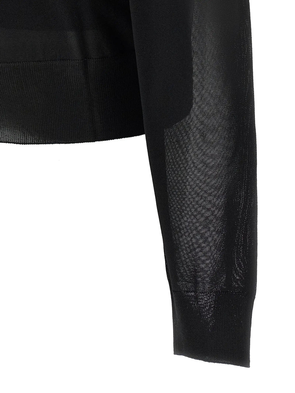 Fendi Black Viscose Cardigan