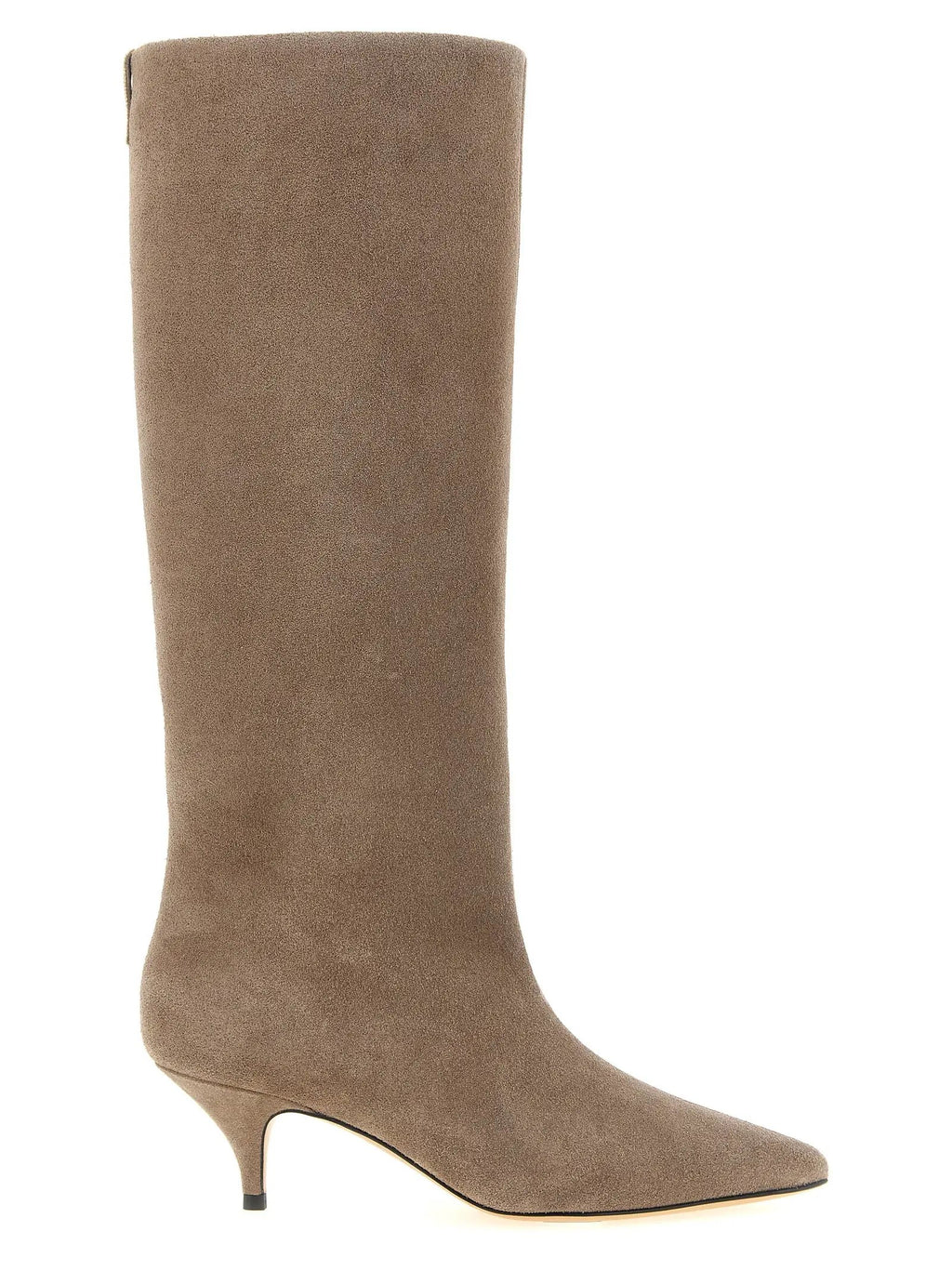 Fabiana Filippi Beige Suede Leather Over The Knee