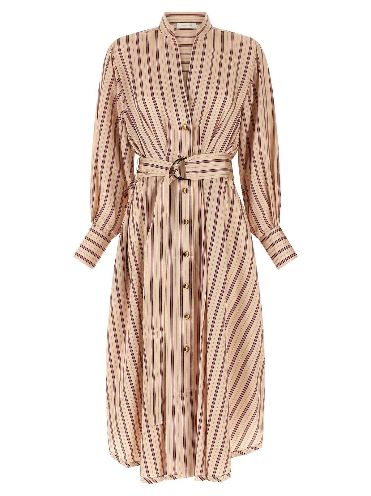 Zimmermann Multicolor Viscose Midi Dress
