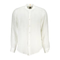 Hugo Boss Hugo Boss White Linen Men's Shirt
