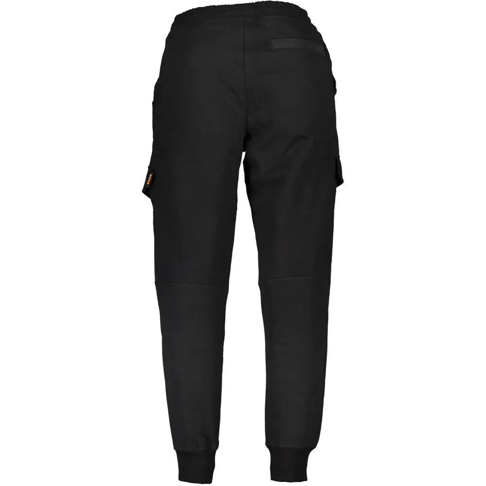Hugo Boss Hugo Boss Black Cotton Menswear Trouser