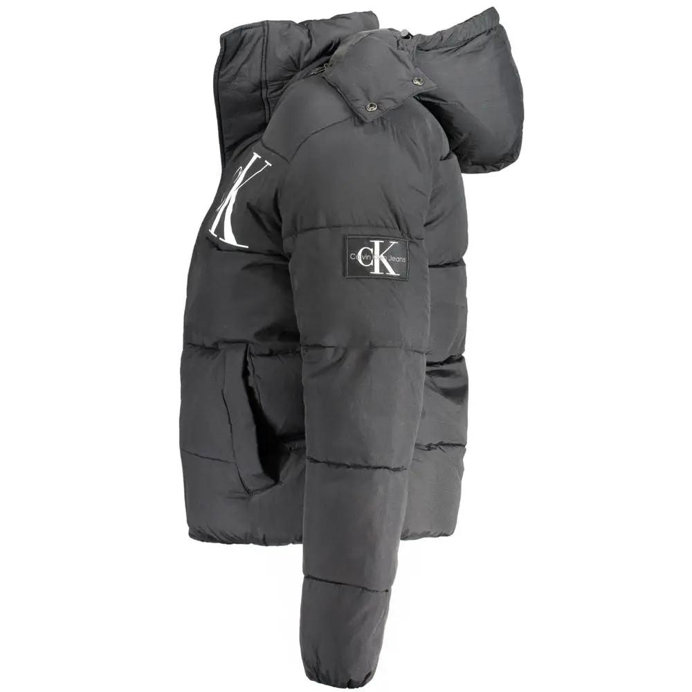 Calvin Klein Black Nylon Men's Jacket