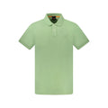 Hugo Boss Green Cotton Men's Polo